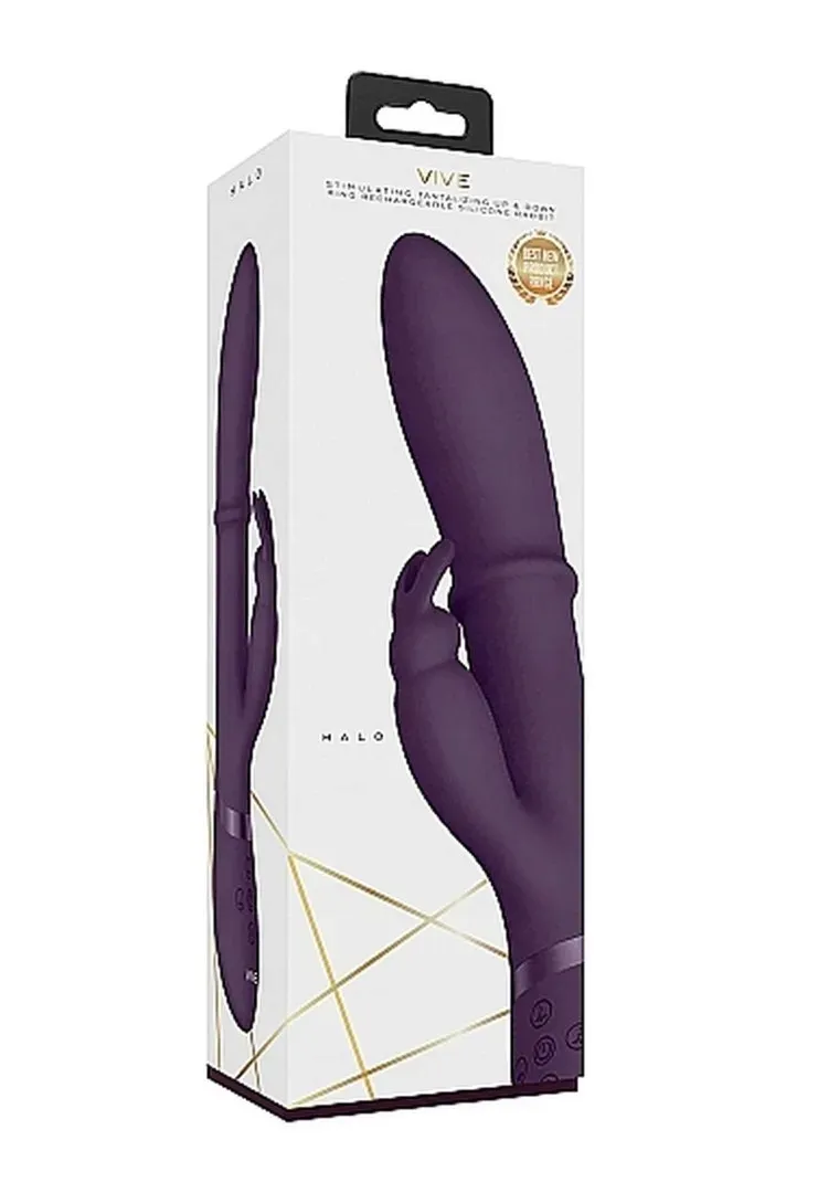 wibr-kroliczek-halo-purple-stan-nowy