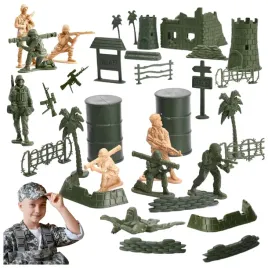 zolnierzyki-prl-baza-wojskowa-plastikowe-figurki-armia-duzy-zestaw-114-el