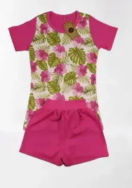 pizama-krotka-kwiaty-ciemny-roz-gratis-xl-butterflyandtiger