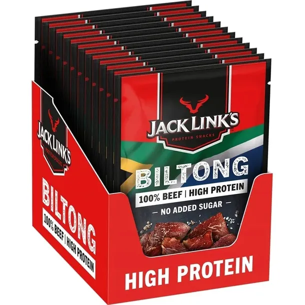 Suszona wołowina Jack Links Biltong 12x 60 g