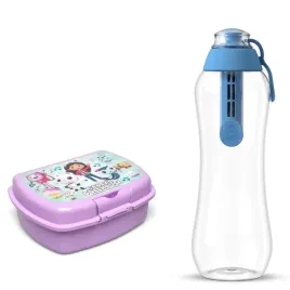 zestaw-sniadniowy-lunchbox-koci-domek-gabi-butelka-filtrujaca-dafi-soft