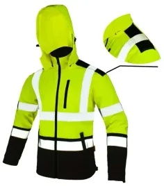 kurtka-softshell-z-odblaskami-zolta-rozm-m-art-mas