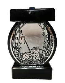 znicz-lampion-na-grob-kolo-ramka-baranek-srebrny-wielkanoc