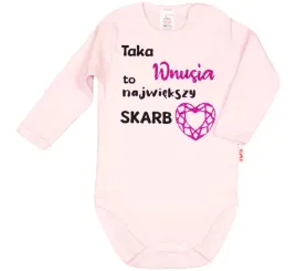 body-napis-nadruk-taka-wnusia-to-skarb-rozowe-wnuczka-babcia-r-62-klekle