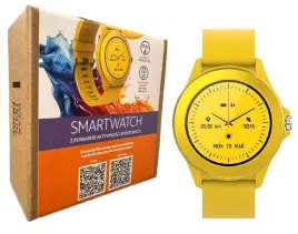 smartwatch-zegarek-kolorowy-mlodziezowy-z-gumowym-paskiem-zolty-forever