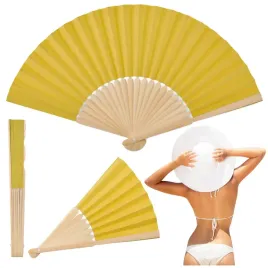 wachlarz-bambusowy-drewniany-papier-zolty