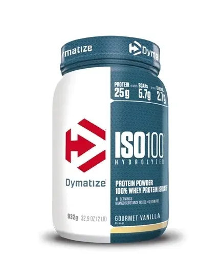 DYMATIZE ISO 100 932G HYDROLIZAT BIAŁKO WANILIA WPI WPH