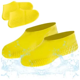 ochraniacze-na-buty-wodoodporne-kalosze-s-zolte-roz-26-34-przeciwdeszczowe