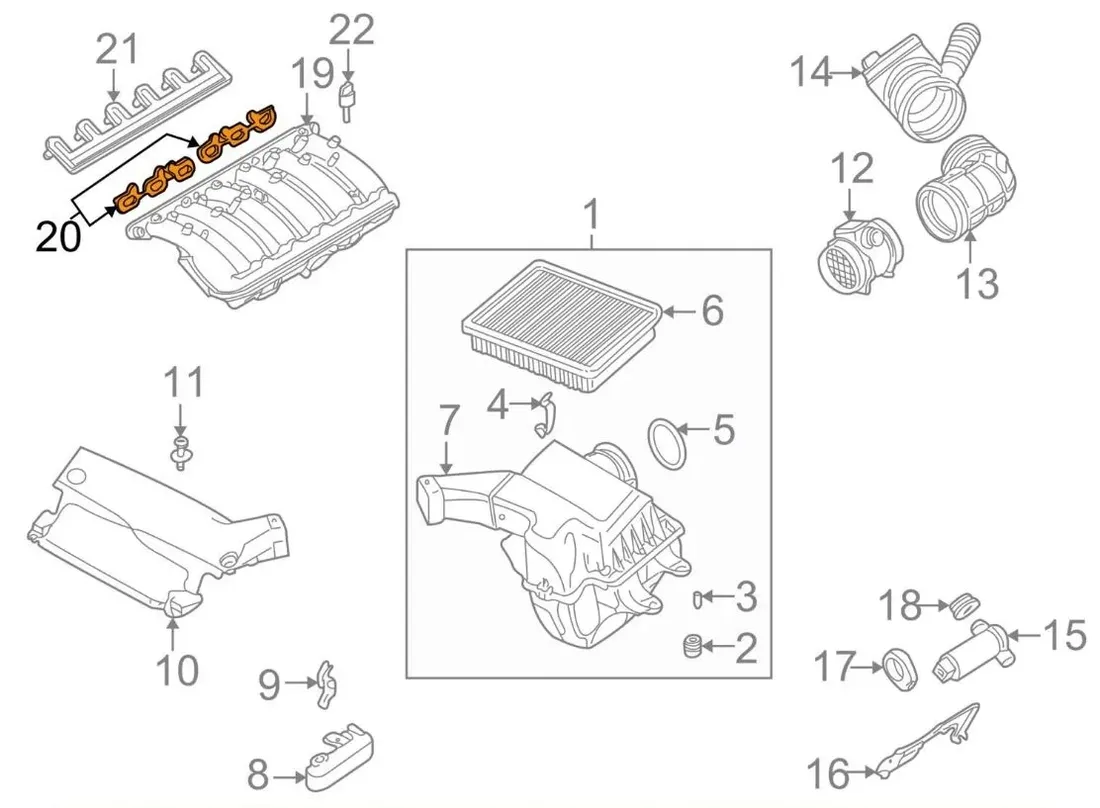 uszczelka-kolektora-ssacego-e46-e60-e39-m52-m54-stan-nowy