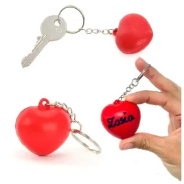 serce-brelok-do-kluczy-miekki-antystres-czerwony