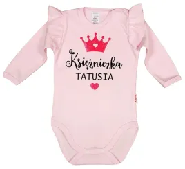 body-napis-nadruk-ksiezniczka-tatusia-r-62-klekle