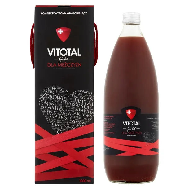 AFLOFARM VITOTAL GOLD DLA MĘŻCZYZN PŁYN 1000ml