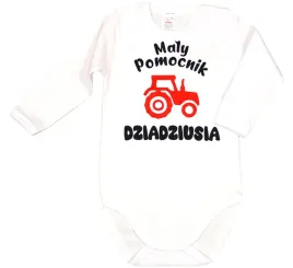body-napis-nadruk-pomocnik-dziadka-biale-r-104-klekle