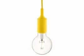 lampa-wiszaca-oprawa-e27-zwis-zolta-silikonowa