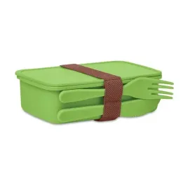 pudelko-na-lunch-z-1-komora-ze-sztuccami-zielony