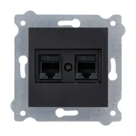 exen-gniazdo-komputerowe-podwojne-rj45-kat-6-czarny-metalik-254-14e