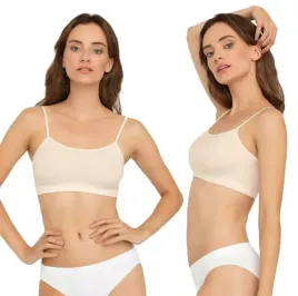 gatta-bezszwowy-top-koszulka-na-ciekich-ramiaczkach-light-nude-l