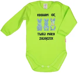 body-napis-nadruk-twoj-maly-zajaczek-nie-tylko-na-wielkanoc-r-68-klekle