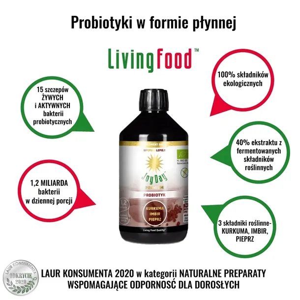 joy-day-probiotyk-kurkuma-imbir-pieprz-500ml-waga-z-opakowaniem-0-55-kg