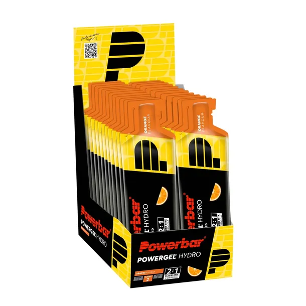 POWERBAR ŻEL ENERGETYCZNY HYDRO BEZ KOFEINY 24X 67 ml Gel Pomarańczowy