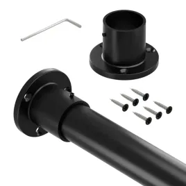 drazek-do-szafy-na-ubrania-mocny-fi-32mm-czarny-mat-100cm-strong-ii