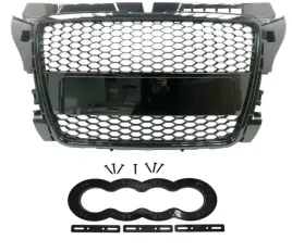 grill-atrapa-audi-a3-8p-08-12-rs-look-black-polysk