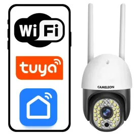 kamera-zewnetrzna-obrotowa-zoom-ip-biala-3mpx-ptz-wifi-aplikacja-tuya-alarm