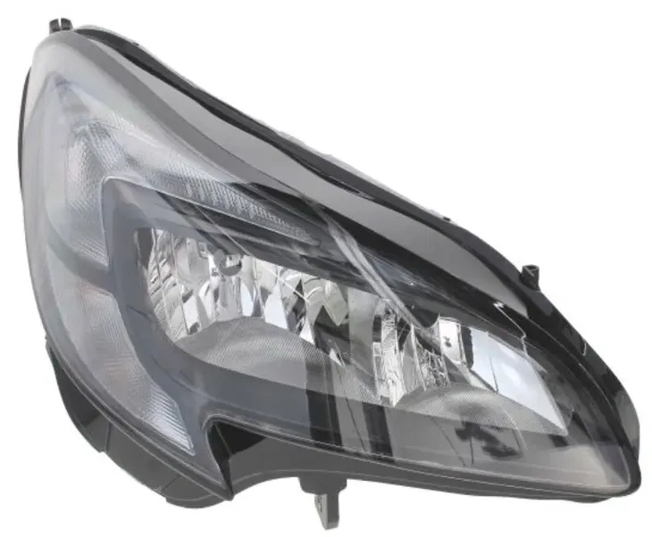 REFLEKTOR LAMPA PRZÓD OPEL CORSA E 2014- PRAWY PRAWA DEPO H7+PSY24W+W21W/5W