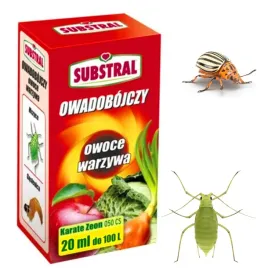 Zdjęcie produktu Substral Karate Zeon 050CS Środek owadobójczy mszyce gąsienice 20 ml