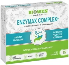 enzymax-complex-blistry-15-kaps-enzymy-trawienne-papaina-blonnik-biowen