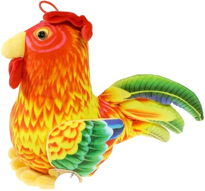 kogut-malowany-z-dzwiekiem-kolorowa-maskotka-25-cm-stan-nowy-material-plastik-tkanina