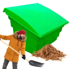 skrzynia-na-piasek-sol-150l-pojemnik-sorbent-drogowy-na-zime-215kg-zielony