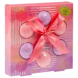 aurora-zestaw-prezentowy-musujace-kule-do-kapieli-zapach-lotosu-6x30g