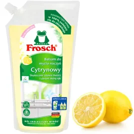 Zdjęcie produktu Frosch Niemiecka jakość i czystość zapas cytrynowy płyn do mycia naczyń 1L
