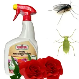 Zdjęcie produktu Substral Kompleksowa Ochrona 2w1 Róże Na mszyce mączniaka rdzę Naturen 0,8L