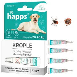 krople-na-pchly-i-kleszcze-happs-dla-psow-20-40-kg-silna-ochrona-4-sztuki