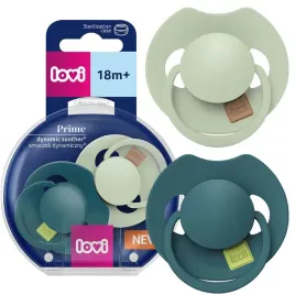 smoczek-uspokajajacy-silikonowy-lovi-prime-18m-2-szt-pistachio-green