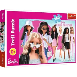 puzzle-160-el-barbie-i-jej-swiat-puzzle-z-lalkami-od-6-lat-trefl