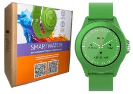 smartwatch-zegarek-kolorowy-mlodziezowy-z-gumowym-paskiem-zielony-forever