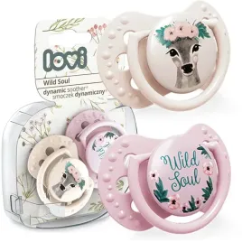 lovi-smoczek-uspokajajacy-wild-soul-0-3m-2-szt
