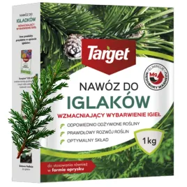 Zdjęcie produktu TARGET NAWÓZ DO IGLAKÓW Z MAGNEZEM WYBARWIENIE IGIEŁ PIĘKNA ZIELEŃ 1KG