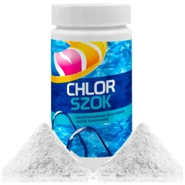 Zdjęcie produktu MOCNY CHLOR SZOK DO BASENU GRANULAT CHEMIA BASENOWA GAMIX 1 KG