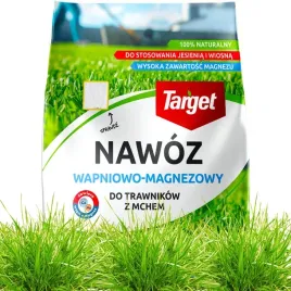 Zdjęcie produktu TARGET NAWÓZ DO TRAWNIKA Z MCHEM WAPŃ MAGNEZ 15 KG