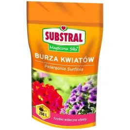 Zdjęcie produktu SUBSTRAL NAWÓZ DO PELARGONII SURFINII BURZA KWIATÓW MAGICZNA SIŁA 200 g