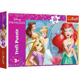 puzzle-30-el-piekny-dzien-ksiezniczek-puzzle-od-3-lat-trefl