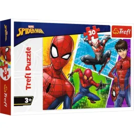 puzzle-30-el-spider-man-i-miguel-puzzle-dla-chlopca-od-3-lat-trefl