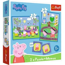 puzzle-2w1-swinka-peppa-trefl-ukladanka-memos-243048-el