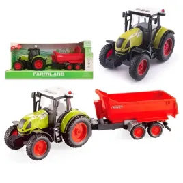 traktor-z-przyczepa-ruchomy-kiper-ciagnik-led