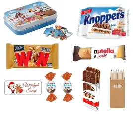 zestaw-upominkowy-dla-dzieci-paczka-mikolajkowa-slodycze-puzzle-kredki