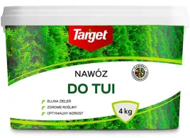 Zdjęcie produktu Nawóz do TUI ŻYWOTNIKÓW tuji iglaków cisów jodeł TARGET 4 kg